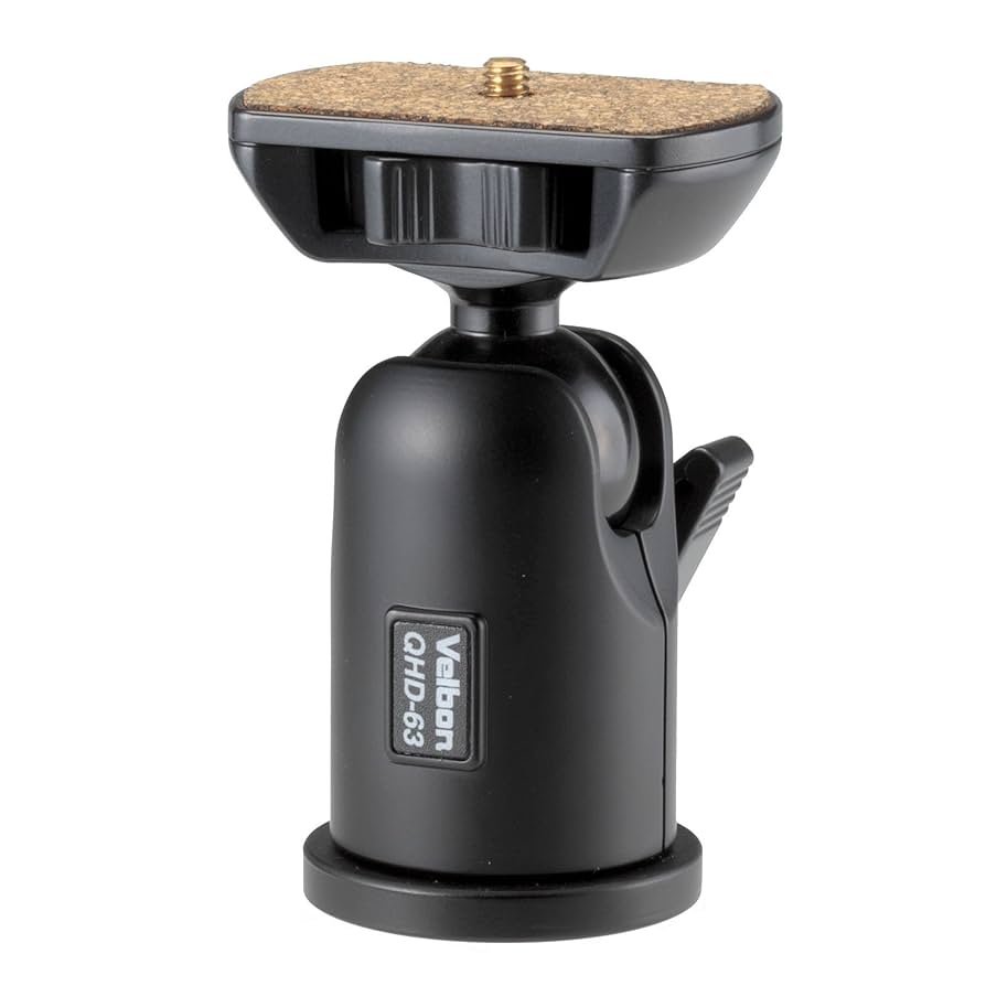 Velbon 自由雲台 QHD-73Q 大型 底面径64mm クイックシュー対応 アルミ製 471727 tf8su2k Amazon | Velbon 自由雲台 QHD-73Q 大型 底面径64mm クイック